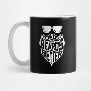 FUNNY DADS WITH BEARDS ARE BETTER HAPPY FATHERS DAY Mug